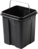 Aqualine SIMPLE LINE odpadkový koš hranatý 3l, nerez lesk GAQ003