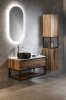 Sapho SKARA deska Rockstone 91, 2x12x46cm, bílá mat CG026-0101