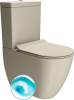GSI PURA WC kombi, Swirlflush, spodní/zadní odpad, creta dual-mat 880608P