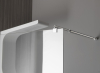 Aqualine WALK-IN zástěna jednodílná k instalaci na zeď, 1200x1900mm, sklo čiré WI121