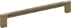 Sapho Kovová úchytka vroubkovaná, 174/160mm, starozlatá 12459