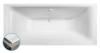 Polysan KALDERA SLIM obdélníková vana 180x80x40cm, bílá 60611S