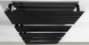 Aqualine MILI otopné těleso 600x1510mm, černá mat DC646T