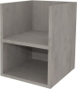 Mereo Aira, koupelnová skříňka 40 cm, spodní, Multidecor, Chromix stříbrný CN795SACST