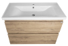 Aqualine ALTAIR umyvadlová skříňka 86, 5x60x45cm, dub emporio AI390