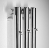 Sapho PILON otopné těleso 196x1800mm, se třemi háčky pro ručník, chrom IZ126T