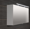 Sapho CLOE galerka s LED osvětlením 100x50x18cm, bílá CE100-0030
