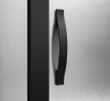 Gelco SIGMA SIMPLY BLACK sprchové dveře posuvné pro rohový vstup 800 mm, sklo Brick GS2480B