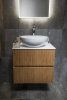 Sapho Deska Rockstone 680x12x445mm, bílá mat DTR68-0101