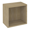 Sapho ESPACE otevřená policová skříňka 35x35x22cm, jilm bardini ESC150-1313