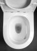 Sapho AVIS WC kombi, Vortex Rimless, spodní/zadní odpad, bílá PC106V