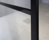 Gelco CURE BLACK sprchová zástěna 1400mm, čiré sklo CB140
