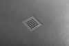 Polysan TRENECA vaničkový sifon, průměr 90mm, DN40, krytka šedá mat 84999.31