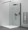Polysan ESCA SHELF stěnový profil s drážkou 2100mm, černá mat ES8225