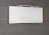 Sapho CLOE galerka s LED osvětlením 120x50x18cm, dub stříbrný CE120-0011