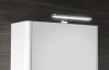 Sapho LUCIE galerka s LED osvětlením, 65x70x17cm, bílá LU065-0030