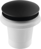 Polysan Vanová výpust 6/4", click-clack, černá mat 71704B