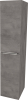 Mereo Mailo, koupelnová skříňka vysoká 170 cm, chrom madlo, Multidecor, Beton tmavě šedý CN594LPBET2