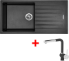 Granitový dřez Sinks PERFECTO 1000 Metalblack + Mix 3 P GR G15274