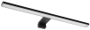 Sapho ESTHER 2 LED svítidlo, 8 W, 500x14x107 mm, IP44, černá E27586CI