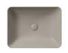 GSI SAND/NUBES keramické umyvadlo na desku 50x38cm, tortora mat 903705