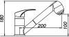 Sinks LEGENDA S - 30 Granblack SFTLESGR30