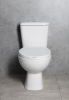 Aqualine MANUEL WC kombi, dvojtlačítko 3/6l, spodní odpad, bílá PS8814