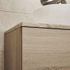 Mereo Koupelnová deska na skříňku 122 cm, Multidecor, Šedý diamant CN799D122SEDD