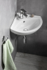 Aqualine LUIGI keramické umývátko rohové 34x34 cm, bílá FS161