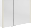 Sapho ALIX galerka s LED osvětlením 96x70x17, 5cm, bílá AX196-0030