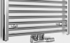 Aqualine ALYA otopné těleso rovné 600x1188mm, středové připojení, chrom LLS303