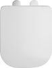 Sapho IMALA WC sedátko, SLIM, Soft Close, Easy Take, bílá PCS107