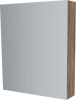 Mereo Koupelnová skříňka zrcadlová 80 cm, galerka, 2 x dvířka, Multidecor, Dark Rockford Hic CN798G82DRH1