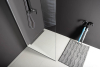 Polysan MODULAR SHOWER jednodílná zástěna pevná k instalaci na zeď, 900 mm MS1-90