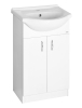 Aqualine SIMPLEX ECO 55 umyvadlová skříňka včetně umyvadla 53x83, 5x30, 7cm SIME550