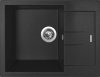 Granitový dřez Sinks AMANDA 650 Metalblack + Vitalia G11474