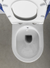 Isvea INFINITY CLEANWASH závěsná WC mísa, integrovaný ventil a bidet. sprška, Rimless, 36, 5x53cm, bílá 10NFS1001I