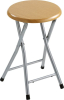Gedy Koupelnová stolička, průměr 29, 8x46cm, dekor dřevo CO73