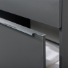 Mereo Mailo, koupelnová skříňka 81 cm, chrom madlo, Multidecor, Dub Bardolino CN591SDBAR