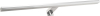 Sapho FELINA LED svítidlo, 12W, 608x15x112mm, IP44, chrom FE060