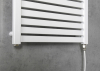 Aqualine TONDI-E elektrické otopné těleso rovné 450x970 mm, 300 W, bílá DE450T