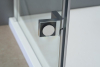 Polysan FORTIS LINE sprchové dveře do niky 1300mm, čiré sklo, levé FL1413L