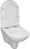 Mereo WC závěsné, RIMLESS, 530x355x360, keramické, vč. sedátka CSS113S VSD81S