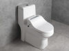 Sapho HUBERT WC kombi s elektronickým bidetem USPA LUX, spodní/zadní odpad, bílá UB-6635RU-2