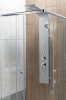 Aqualine TUSA sprchový panel 200x1400mm, stříbrná SL680