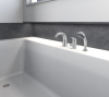 Aqualine KASIOPEA tříprvková baterie na okraj vany, chrom 1107-30