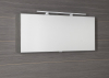 Sapho CLOE galerka s LED osvětlením 120x50x18cm, dub stříbrný CE120-0011