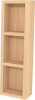 Mereo Aira, koupelnová skříňka 20 cm, horní, policová, Multidecor, Dub Sand Barbera CN796SDSB1