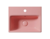 GSI NUBES keramické umývátko 40x32cm, broušená spodní hrana, blush mat 96849124
