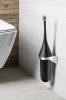 MARPLAST COLORED WC štětka závěsná, ABS, Soft Touch, černá mat A65801NE